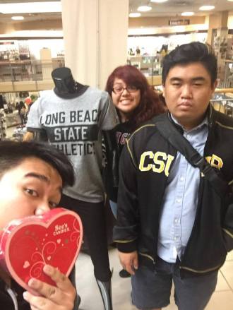 Aaron Dela Rosa, Art 110, Spring ’16 - They sell Valentine's candy in April.